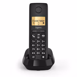 Gigaset PURE 100 Telefono analogico/DECT Identificatore di chiamata Nero - Vista aggiuntiva 5