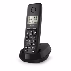 Gigaset PURE 100 Telefono analogico/DECT Identificatore di chiamata Nero - Vista aggiuntiva 6