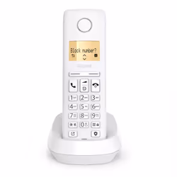 Gigaset PURE 100 Telefono analogico/DECT Identificatore di chiamata Bianco - Vista aggiuntiva 4
