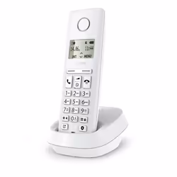 Gigaset PURE 100 Telefono analogico/DECT Identificatore di chiamata Bianco - Vista aggiuntiva 6