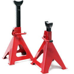 Wiltec - Set di 2 cavalletti di supporto da max 3000 kg ciascuno Colonnetta di sostegno