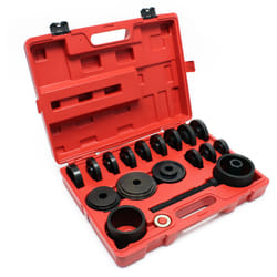 Wiltec - Set di strumenti cuscinetto ruota 24 pezzi 55-88 mm con estrattore cuscinetti ruote anteriori