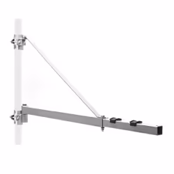 Per argani e paranchi Carico max 300 - 600 kg Proiezione max: 1100 mm Peso: circa 7,89 kg Robusto braccio girevole che funge ...