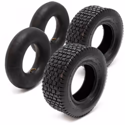 Dimensione: 18 x 8.50 - 8 Set con 2 copertoni e 2 camere d’aria abbinate Copertoni per ruote super robusti con 4 teli [PR4] A ...