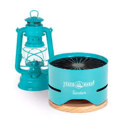 Feuerhand Tamber Grill Da tavolo Carbone (combustibile) Verde chiaro 0 W - Vista aggiuntiva 5