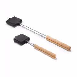 Petromax sw-iron tostiera Nero, Cromo, Legno - Vista aggiuntiva 4