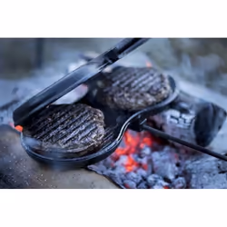 Petromax bg-iron tostiera Nero, Cromo, Legno - Vista aggiuntiva 4