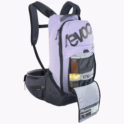 EVOC Trail Pro zaino Zaino da ciclismo Nero, Viola Nylon - Vista aggiuntiva 2