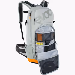 EVOC FR Enduro E-Ride zaino Zaino da ciclismo Grigio, Arancione Nylon, Ripstop - Vista aggiuntiva 5