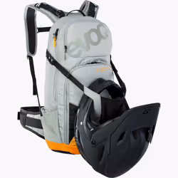 EVOC FR Enduro E-Ride zaino Zaino da ciclismo Grigio, Arancione Nylon, Ripstop - Vista aggiuntiva 8