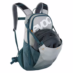 EVOC E-Ride 12L zaino Zaino da ciclismo Grigio, Benzina Rete, Nylon - Vista aggiuntiva 4