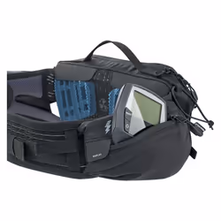 EVOC Hip Pack Pro E-Ride marsupio Rete, Nylon, Ripstop Nero - Vista aggiuntiva 7