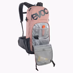 EVOC FR Enduro 16 zaino Zaino da ciclismo Carbonio, Grigio, Rosa Rete, Neoprene, Nylon, Ripstop - Vista aggiuntiva 6