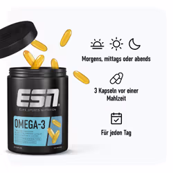 ESN Super Omega-3, 60 capsule di Omega 3 pz Capsule morbide - Vista aggiuntiva 3