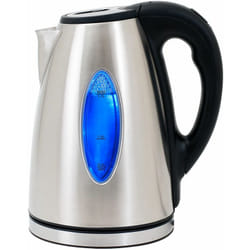 Bollitore d'acqua o tè acciaio inox fino a 2200W senza cavo illuminazione led 3 - Deuba