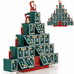 Si respira subito aria di natale con questi calendari dell'avvento da riempire con tante piccole sorprese! Sono disponibili i ...