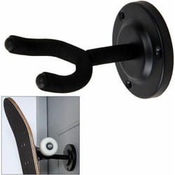 Deuba - supporto da parete per skateboard, longboard, chitarra, basso