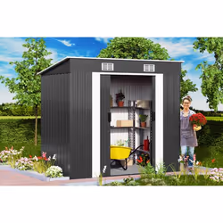 Deuba 990737 casetta da giardino Capannone metallico - Vista aggiuntiva 4