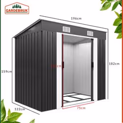 Deuba 990737 casetta da giardino Capannone metallico - Vista aggiuntiva 5