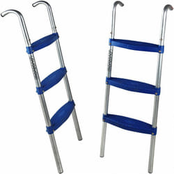 Deuba - Scaletta per trampolino Monzana 66/76/90/110 cm 2-3 gradini Montaggio flessibile resistente ai raggi uv Scala di sicurezza Scala di accesso
