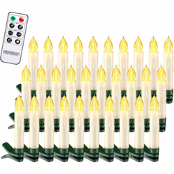 Fate risplendere il vostro albero di Natale in modo sicuro e senza fili aggrovigliati! Grazie alla moderna tecnologia a LED a ...