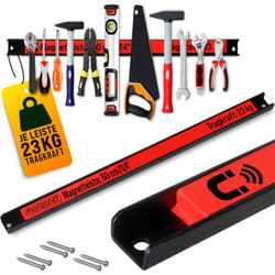 DEUBA® Barra magnetica 45-60cm Portata 23kg Portautensili da Officina 1x 60cm (de)