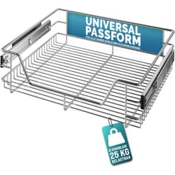 Deuba - casaria® Cestello Estraibile Sottolavello Cassetto Telescopico Metallo Guide Scorrevoli 30cm / 40cm / 50cm / 60cm 60cm Wide cabinets (en)