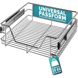 Deuba - casaria® Cestello Estraibile Sottolavello Cassetto Telescopico Metallo Guide Scorrevoli 30cm / 40cm / 50cm / 60cm 50cm Wide cabinets (en)
