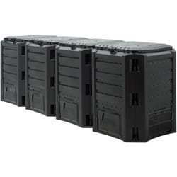 Compostiera da giardino Composter da giardino 380L - 800L - 1200L - 1200L - 1600L Compostiera termica Quick Composter Bio 1600 Litri
