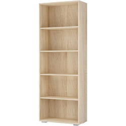 Libreria scaffale Mobile Casa Ufficio Soggiorno Archiviazione Colore e modello a scelta 5 Shelves Oak (en)