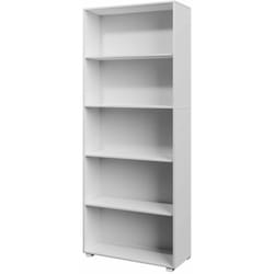 Libreria scaffale Mobile Casa Ufficio Soggiorno Archiviazione Colore e modello a scelta 5 Shelves White (en)