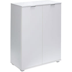 Deuba - casaria® Comò Cassettiera Alba armadietto ufficio Bianco con Cassetti per Corridoio Camera da Letto mobiletto multiuso DB141 - White (en)