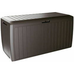 Prosperplast - casaria® Baule da giardino Rattan Plus 114x47x60cm 290L contenitore cassapanca esterno terrazza patio balcone piscina colore a scelta