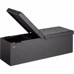 Cassapanca contenitore 2in1 salvaspazio! La cassapanca è realizzata in robusto MDF. Il coperchio può essere aperto da entramb ...