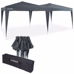 Ideale per occasioni speciali e spontanee! Sistema a click Pop-Up: Grazie al pratico sistema pieghevole, il gazebo si può mon ...