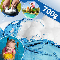 Palline filtranti filtro Balls 700g riutilizzabili e riciclabili sistema di filtraggio sfere filtranti sostituisce 25kg di sabbia filtrante