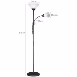 Monzana Alissa illuminazione da pavimento 100 W - Vista aggiuntiva 8