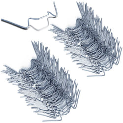 Deuba - Clip Fissaggio per Serre Morsetti Antiruggine Kit Completo Pezzi in Acciaio Accessori per Protezione Piante Giardino 100 pieces (en)