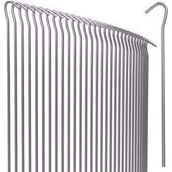Con il vento e il brutto tempo! Uso versatile: Fissate tende, gazebo, coperturedelle serre e altro ancora con questi picchett ...