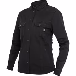 John Doe Motoshirt XTM Donna Moto Camicia, nero, dimensione L per donne