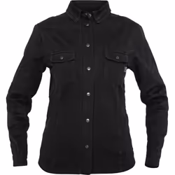 John Doe Motoshirt XTM Donna Moto Camicia, nero, dimensione L per donne