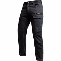 John Doe Defender Mono Pantaloni tessili da moto, nero, dimensione 38 per uomo