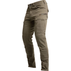 John Doe Defender Mono Pantaloni tessili da moto, verde, dimensione 36 per uomo