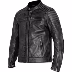 John Doe Storm Giacca di pelle da moto, nero, dimensione 2XL per uomo