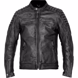 John Doe Storm Giacca di pelle da moto, nero, dimensione 3XL per uomo