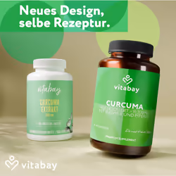 Vitabay capsule di curcuma ad alto dosaggio - VEGAN 240 compresse 500mg con pepe 90 pz Capsule - Vista aggiuntiva 2