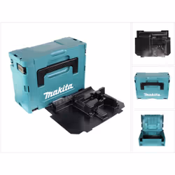 Dotazione: - 1x Valigetta Makita in plastica MAKPAC 2 - 1x Inserto universale Makita per trapani BHP / DHP / BDF / DDF / BTD ...