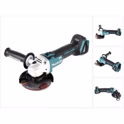 Dotazione: - 1x Makita DGA 504 Z 18V Smerigliatrice angolare a batteria - 1x Disco per affilatura Makita 125mm A-80656 - 1x A ...