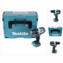 Volume di consegna: - 1x trapano avvitatore a batteria Makita DDF 484 18 V - 1x inserto in schiuma chiodata - 1x Makita Makpa ...