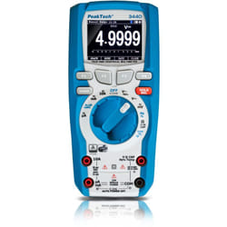 Peaktech - 3440 – Multimetro Digitale True Rms con Bluetooth 4 e Display Grafico, 50.000 Conteggi, Tüv/Gs, Autorange, Voltmetro, Tester di Continuità